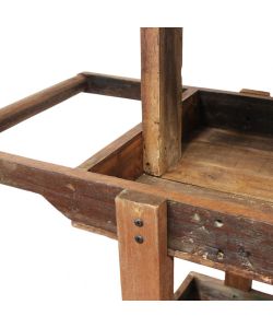 Cosma Alfred Mobile in Legno Riciclato 140x60x200 cm Marrone Arte Povera