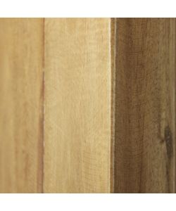 Cosma Mobile Vetrina Alta 2 Ante in Legno di Mogano Marrone 100x42x195 cm