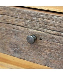 Cosma Mobile TV in Legno di Mogano 170x35x50 cm Marrone Fisso Rettangolare