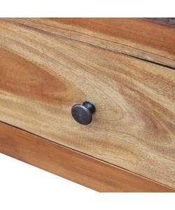 Cosma Mobile TV in Legno di Mogano 170x35x50 cm Marrone Fisso Rettangolare