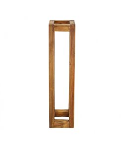 Cecily Fioriera Media in Legno Riciclato Marrone 18x18x75 cm Rettangolare