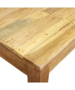 Cosma Tavolo da Pranzo Quadrato in Legno 80x80x77 cm Naturale Marrone