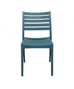Cosma Sedia Eveline Verde Petrolio Impilabile 56x59x83 cm Moderno