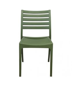 Cosma Sedia giardino impilabile Verde Oliva 56x59x83 cm polipropilene