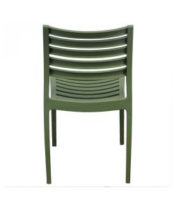 Cosma Sedia giardino impilabile Verde Oliva 56x59x83 cm polipropilene