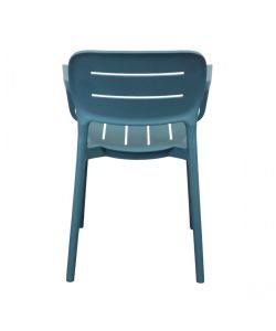 Cosma Poltrona Giselle Verde Petrolio 53x52,5x79 cm con Braccioli