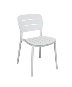 Cosma Sedia impilabile GISELLE bianca 52x44x79 cm in polipropilene