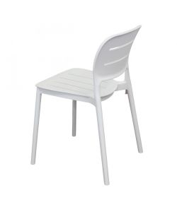 Cosma Sedia impilabile GISELLE bianca 52x44x79 cm in polipropilene