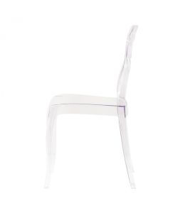 Cosma Sedia Pigalle Trasparente in Policarbonato 46,5x53x90 cm