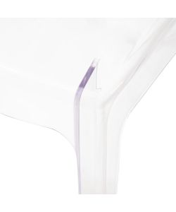 Cosma Sedia Pigalle Trasparente in Policarbonato 46,5x53x90 cm