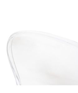 Cosma Sedia Bercy Trasparente in Policarbonato 46,3x53x89,6 cm