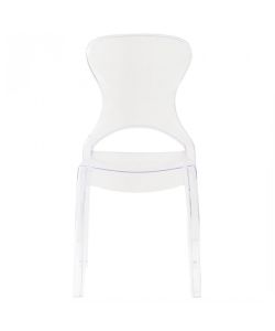 Cosma Sedia Bercy Trasparente in Policarbonato 46,3x53x89,6 cm