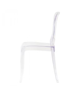 Cosma Sedia Bercy Trasparente in Policarbonato 46,3x53x89,6 cm