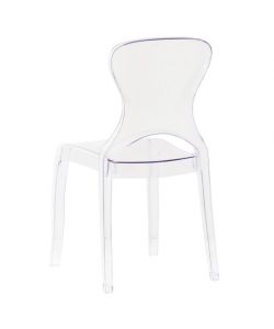 Cosma Sedia Bercy Trasparente in Policarbonato 46,3x53x89,6 cm
