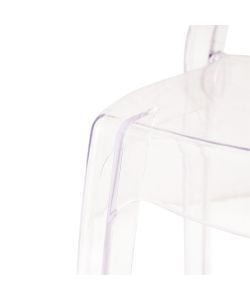 Cosma Sedia Halles Trasparente in Policarbonato 46.1x55x98 cm
