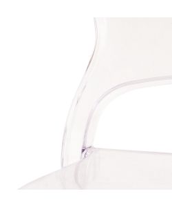 Cosma Sedia Halles Trasparente in Policarbonato 46.1x55x98 cm
