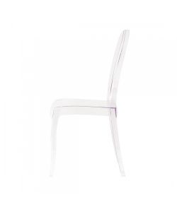 Cosma Sedia Halles Trasparente in Policarbonato 46.1x55x98 cm