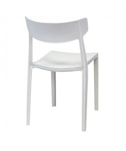 Cosma Sedia Debby Bianco Impilabile 46.5x48x80.5 cm Moderna