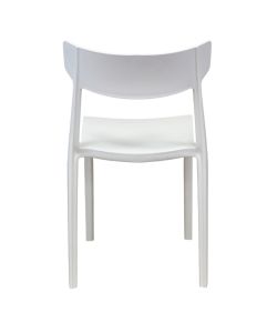Cosma Sedia Debby Bianco Impilabile 46.5x48x80.5 cm Moderna