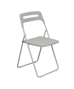 Cosma Sedia impilabile Grigio Chiaro 40x43x78 cm senza braccioli