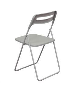 Cosma Sedia impilabile Grigio Chiaro 40x43x78 cm senza braccioli