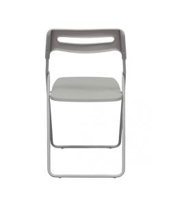 Cosma Sedia impilabile Grigio Chiaro 40x43x78 cm senza braccioli