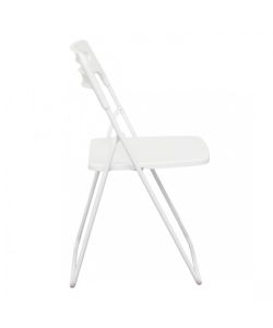 Cosma Sedia impilabile Elisabeth bianca 40x43x78 cm in polipropilene