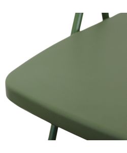 Cosma Sedia impilabile Verde 40x43x78 cm in polipropilene senza braccioli