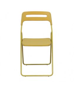 Cosma Sedia impilabile Giallo 40x43x78 cm in polipropilene senza braccioli