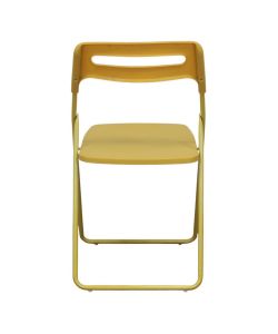 Cosma Sedia impilabile Giallo 40x43x78 cm in polipropilene senza braccioli