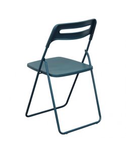Cosma Sedia impilabile Verde Petrolio 40x43x78 cm senza braccioli