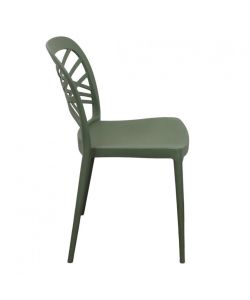 Cosma Sedia impilabile Verde 43,5x51x80,5 cm in polipropilene