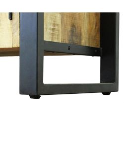 Cosma Mobile Reginald in Legno di Mango 180x40x90 cm Marrone Rettangolare