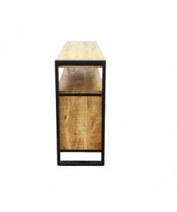 Cosma Mobile Reginald in Legno di Mango 180x40x90 cm Marrone Rettangolare