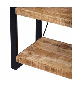 Cosma Mobile Alberic Libreria Industriale 5 Ripiani 60x40x180 cm Marrone