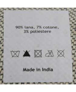 Cosma Tappeto Ambroise in Lana Bianco 120x180 cm Rettangolare Moderno