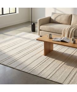 Cosma Tappeto Antoine Moderno Bianco 120x180 cm in Lana Rettangolare
