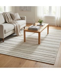 Cosma Tappeto Antoine in Lana Avorio Rettangolare 160x230 Moderno Bianco