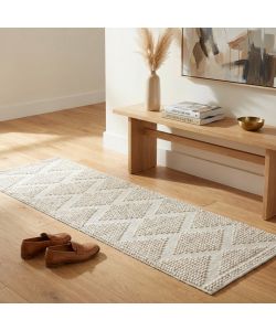 Cosma Tappeto Edouard 120x180 Avorio Moderno Rettangolare in Lana Bianco