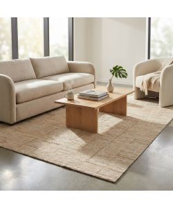 Cosma Tappeto Eugene in Lana Beige 160x230 Moderno Rettangolare Fisso