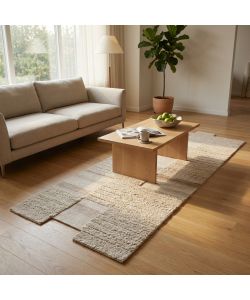 Cosma Tappeto Georges in Lana Beige 120x180 cm Rettangolare Moderno