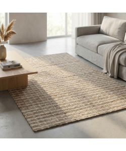 Cosma Tappeto Gerard Moderno Avorio 120x180 cm Rettangolare Juta Marrone Chiaro