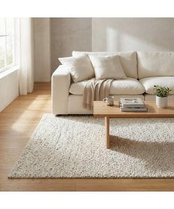 Cosma Tappeto Hubert 120x180 in Lana Avorio Rettangolare Moderno Fisso