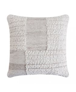 Cosma Cuscino Quadrato Ecrù e Bianco 45x45 cm Fisso Elegante e Comodo