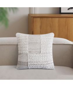 Cosma Cuscino Quadrato Ecrù e Bianco 45x45 cm Fisso Elegante e Comodo