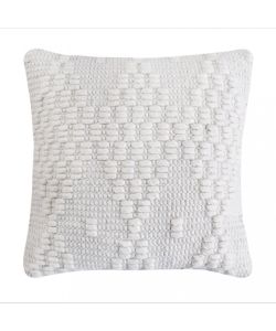 Cosma Cuscino Quadrato 45x45 cm Bianco in CotonexLana Fisso Elegante