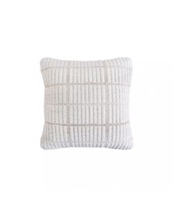 Cosma Cuscino Quadrato Valentin 45x45 cm Ecrù e Bianco in Lana