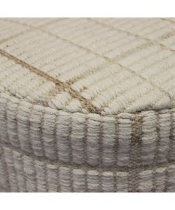 Cosma Sgabello Valentin Cucina in Legno e Lana 40x40x70 cm Bianco