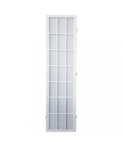 Cosma Separè in Legno Pieghevole Bianco 170x40 cm Stile Country