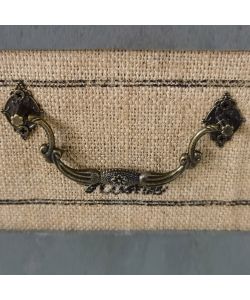 Cosma Mobiletto Alonso 4 Cassetti Vintage Marrone Chiaro 35x28x73 cm